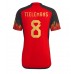 Belgien Youri Tielemans #8 Replika Hemma matchkläder VM 2022 Korta ärmar